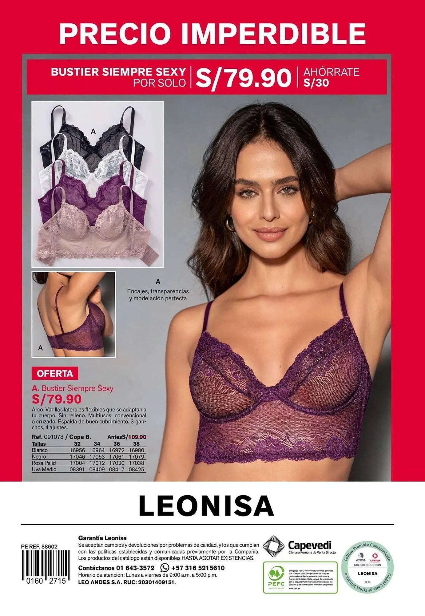 Catalogo de Catálogo Leonisa 14 de mayo al 31 de mayo 2025 - Pag 140