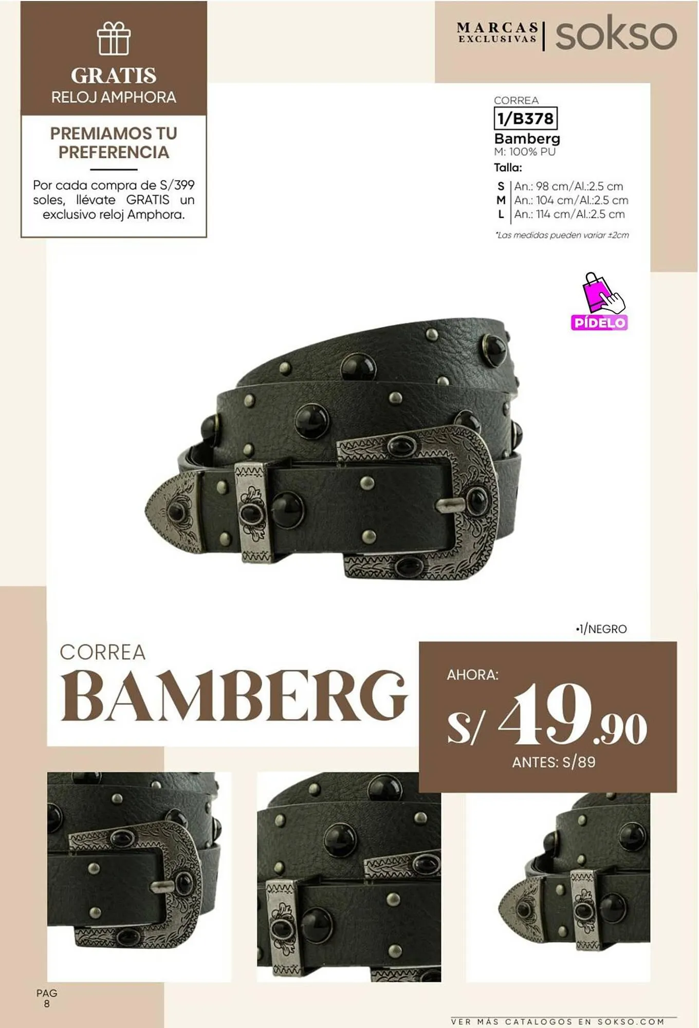 Catalogo de Catálogo Sokso 15 de mayo al 25 de mayo 2025 - Pag 8