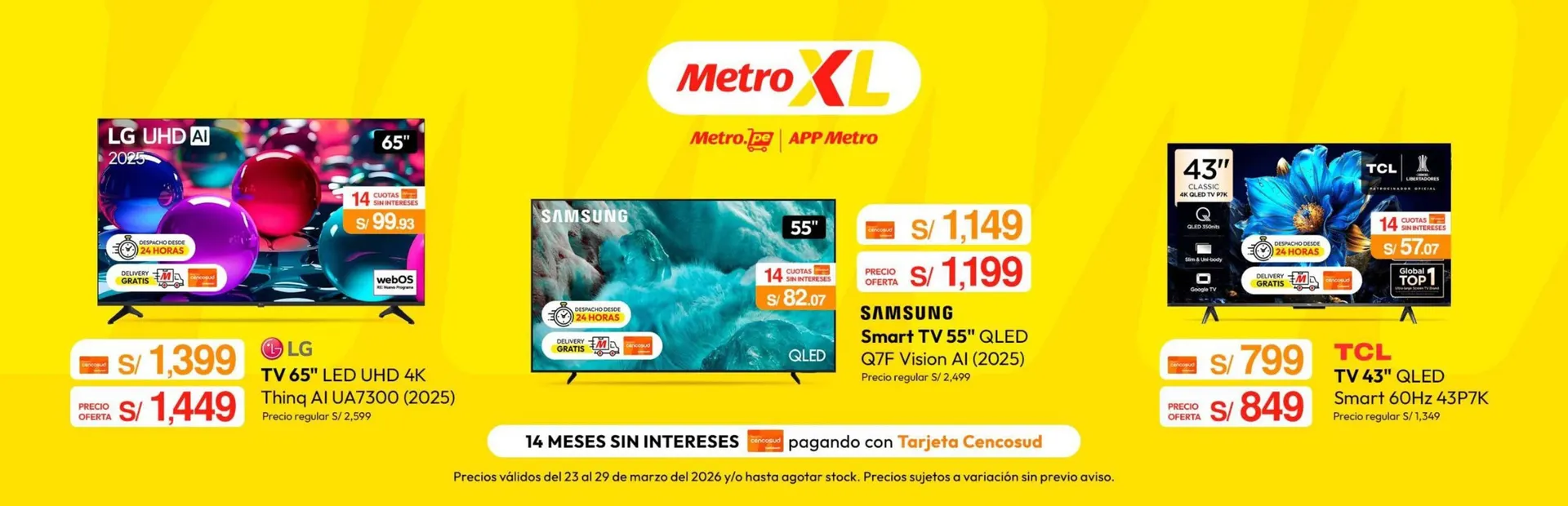 Catalogo de Catálogo Metro 23 de marzo al 29 de marzo 2026 - Pag 3