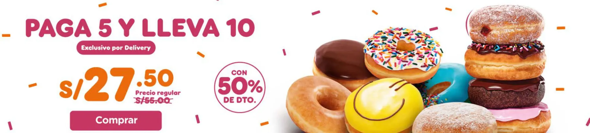 Catálogo Dunkin Donuts - 1