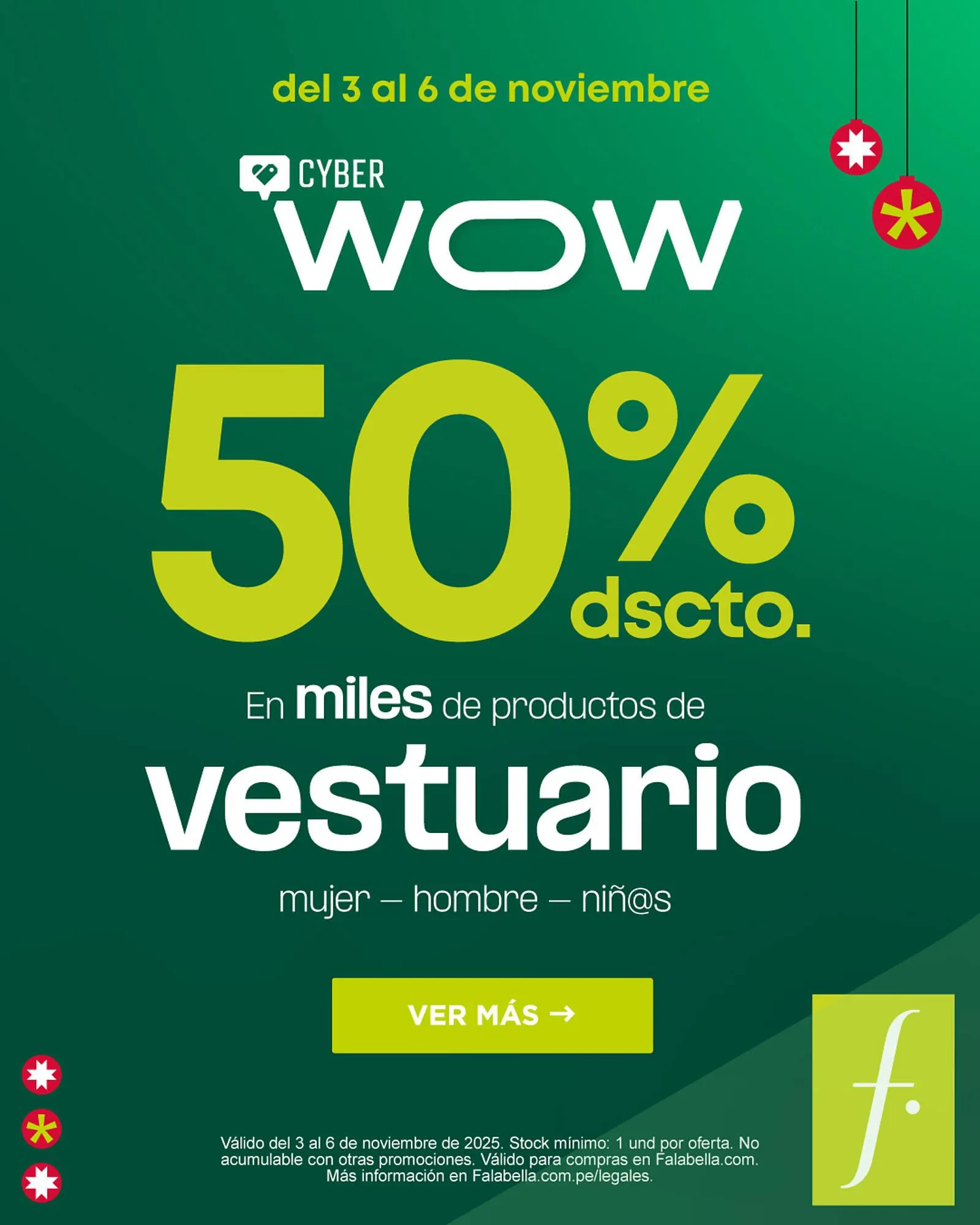 Catalogo de Catálogo Falabella 4 de noviembre al 6 de noviembre 2025 - Pag 1