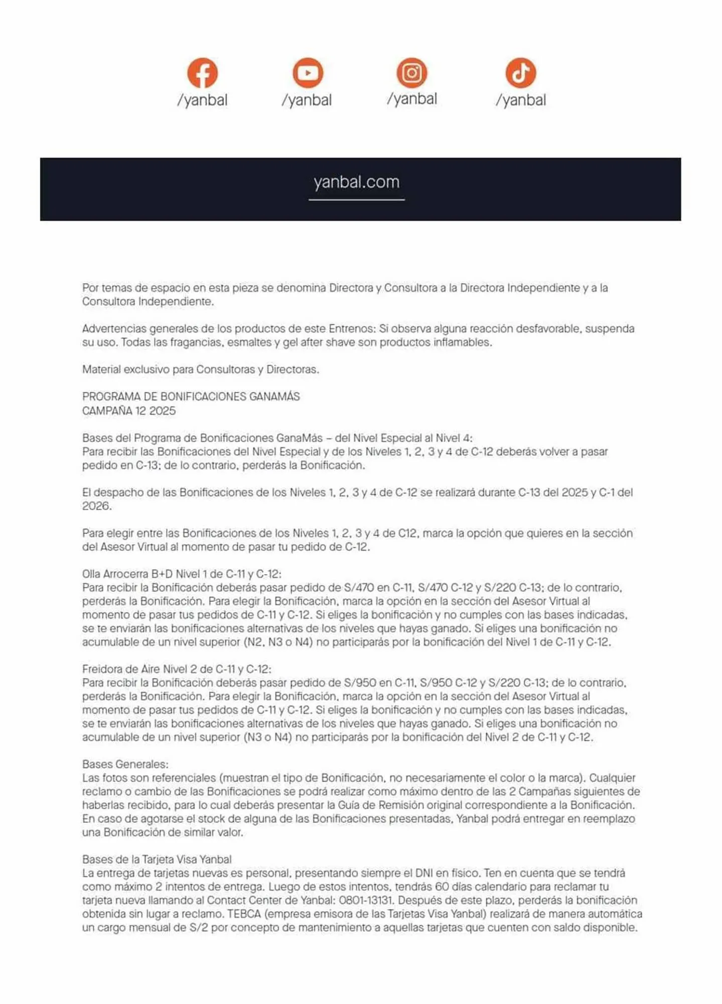 Catalogo de Catálogo Yanbal 8 de noviembre al 5 de diciembre 2025 - Pag 15