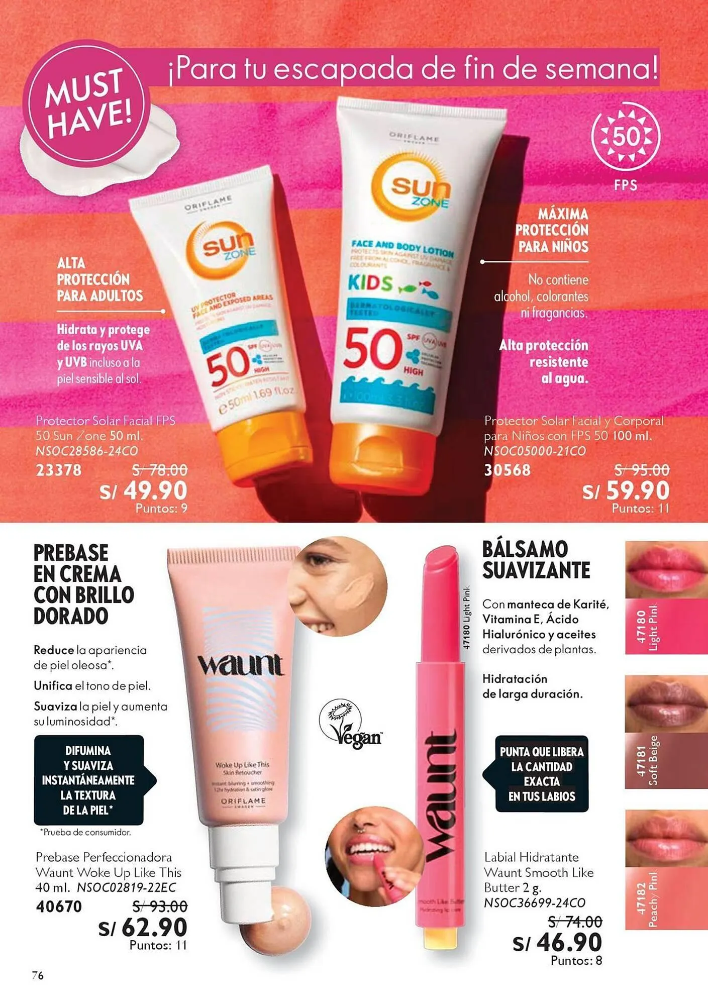 Catalogo de Catálogo Oriflame 13 de setiembre al 3 de octubre 2025 - Pag 76