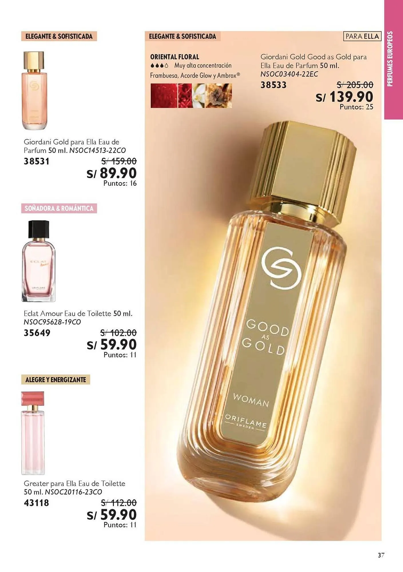 Catalogo de Catálogo Oriflame 13 de setiembre al 3 de octubre 2025 - Pag 37