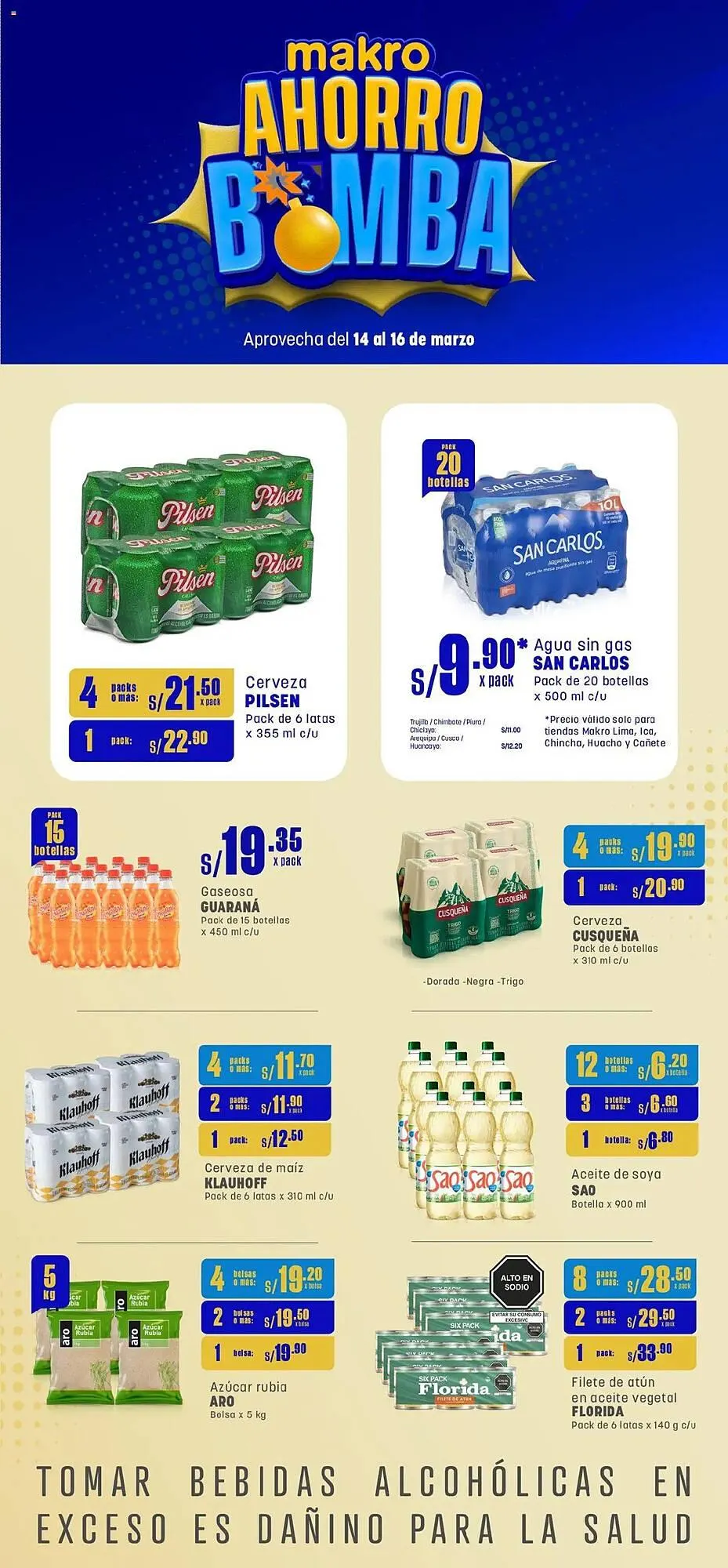 Catalogo de Catálogo Makro 14 de marzo al 16 de marzo 2025 - Pag 1