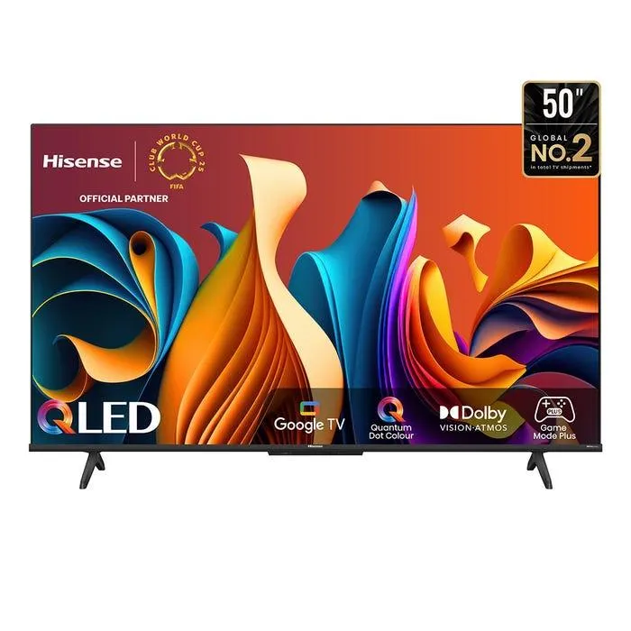 TV Hisense 50" QLED 4K Google TV 50Q6N