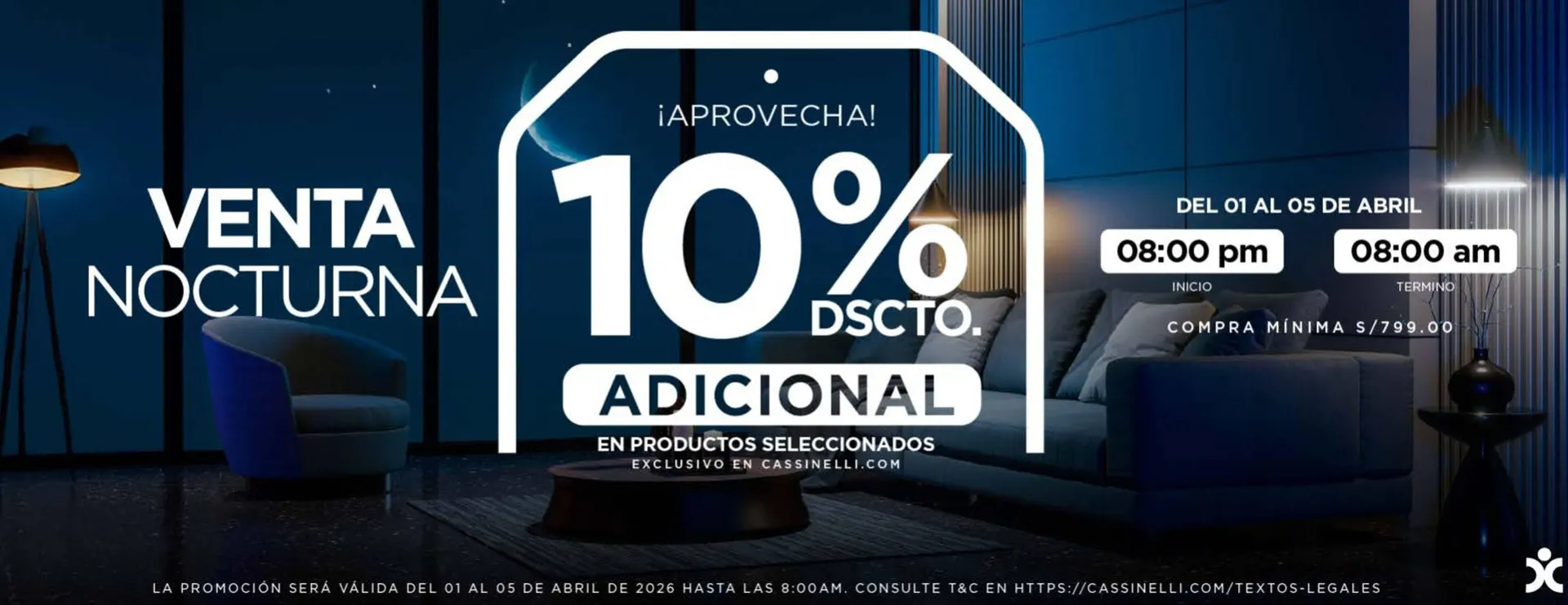 Catalogo de Catálogo Cassinelli 2 de abril al 30 de abril 2026 - Pag 1