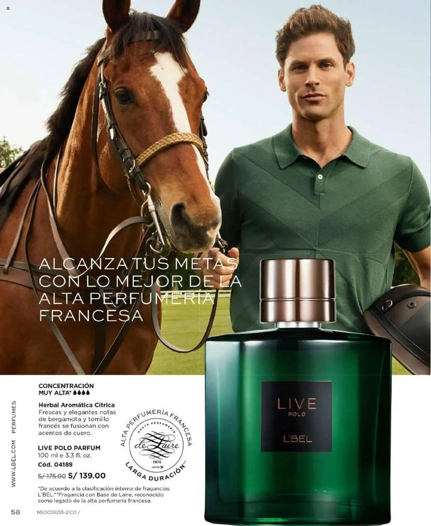 Catalogo de Catálogo L'Bel 1 de octubre al 31 de octubre 2024 - Pag 58