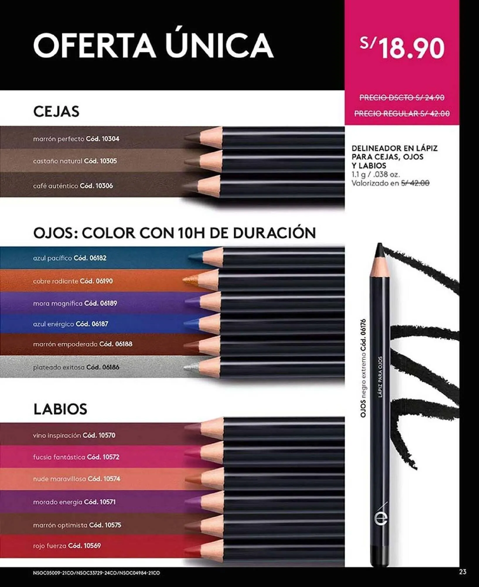 Catalogo de Catálogo Ésika 17 de setiembre al 30 de noviembre 2025 - Pag 23