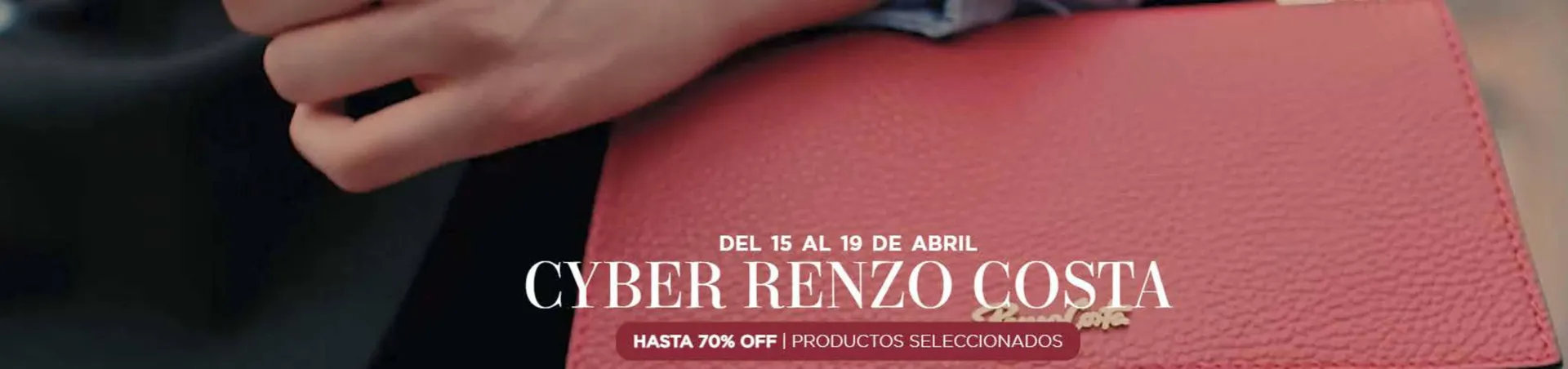 Catalogo de Catálogo Renzo Costa 15 de abril al 19 de abril 2024 - Pag 1