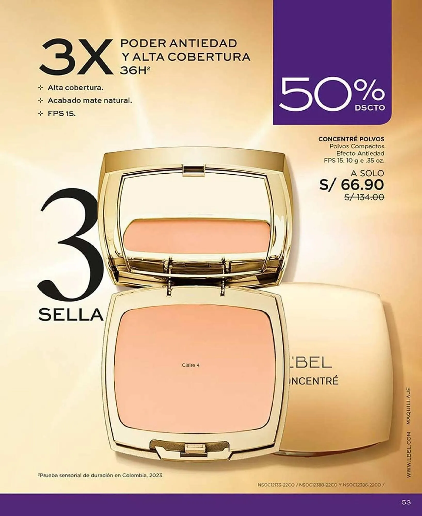 Catalogo de Catálogo L'Bel 15 de abril al 15 de mayo 2025 - Pag 53