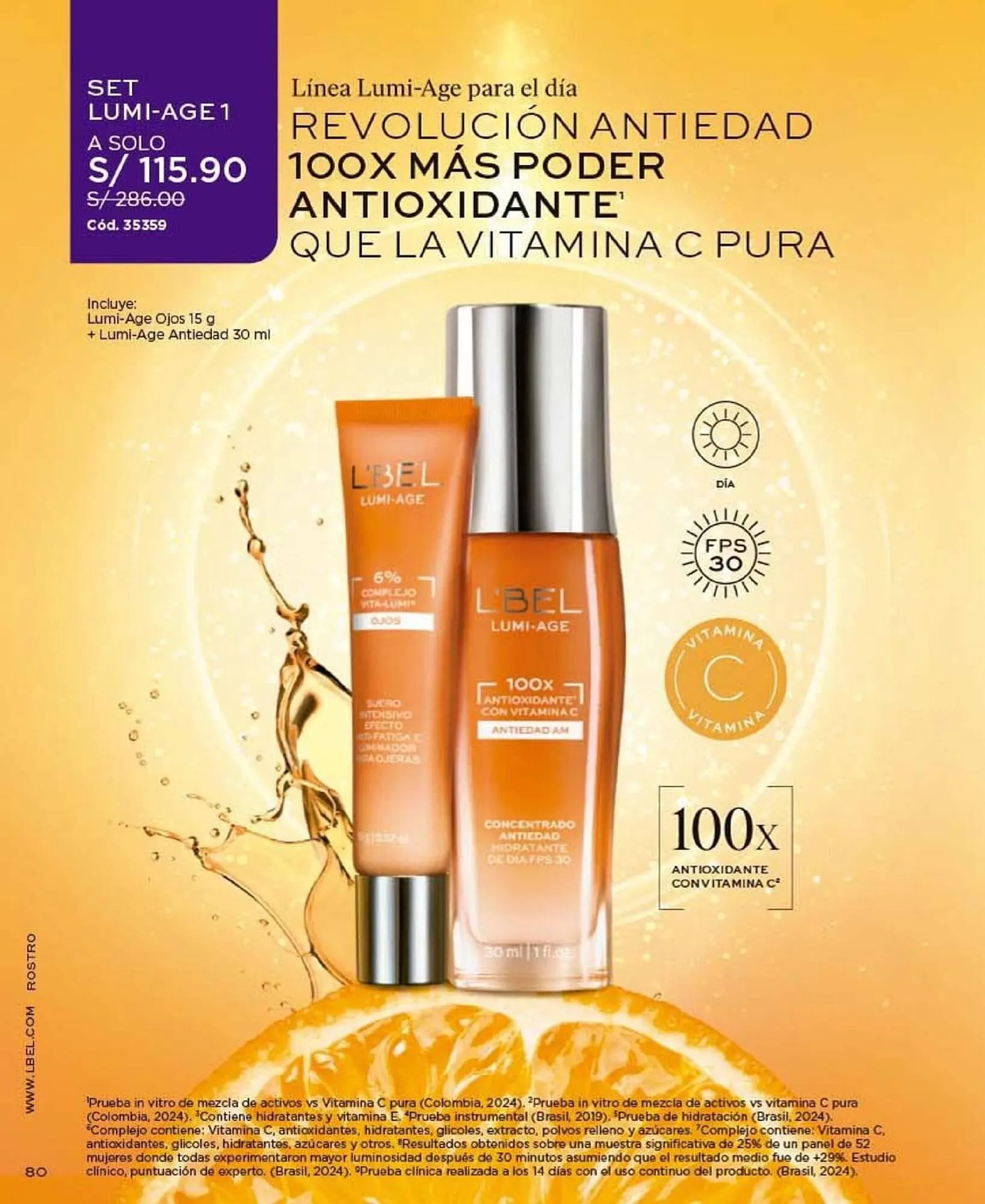 Catalogo de Catálogo L'Bel 1 de noviembre al 30 de noviembre 2025 - Pag 80