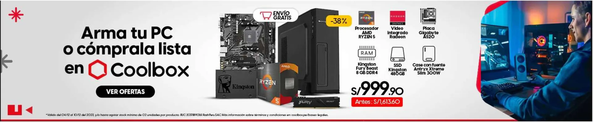 Catalogo de Catálogo Coolbox 4 de diciembre al 10 de diciembre 2023 - Pag 1