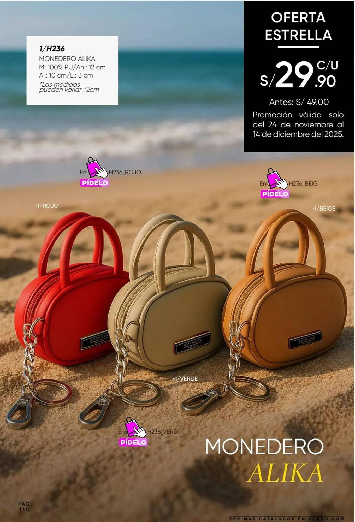 Catalogo de Catálogo Sokso 24 de noviembre al 14 de diciembre 2025 - Pag 116