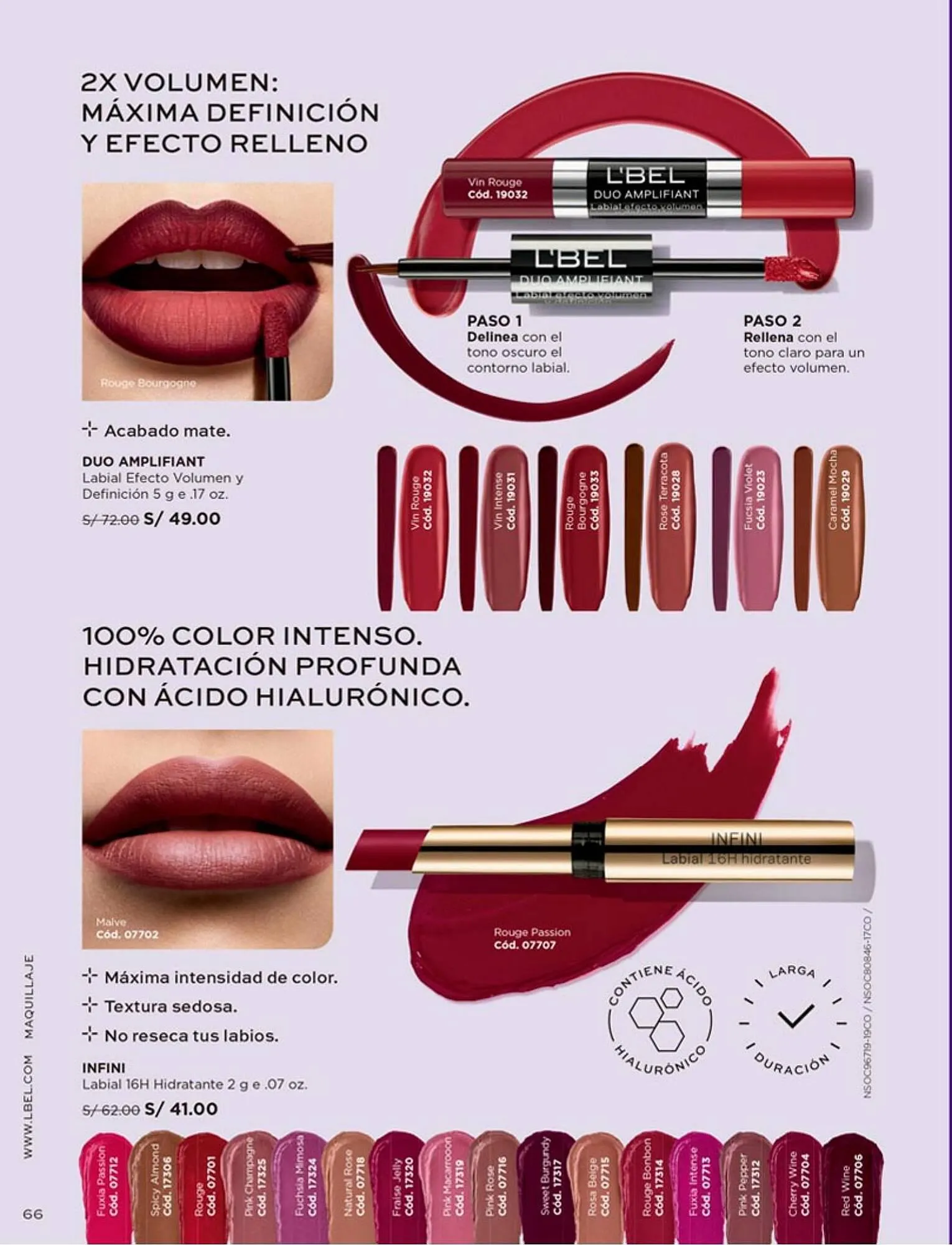 Catalogo de Catálogo L'Bel 1 de agosto al 31 de agosto 2023 - Pag 66