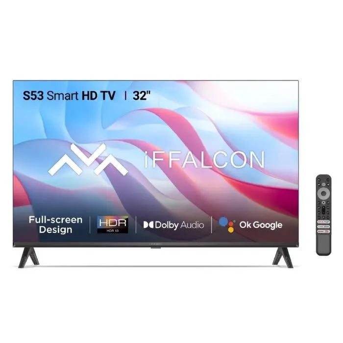 TV iFFALCON 32" LED HD Android TV 32S53 by TCL