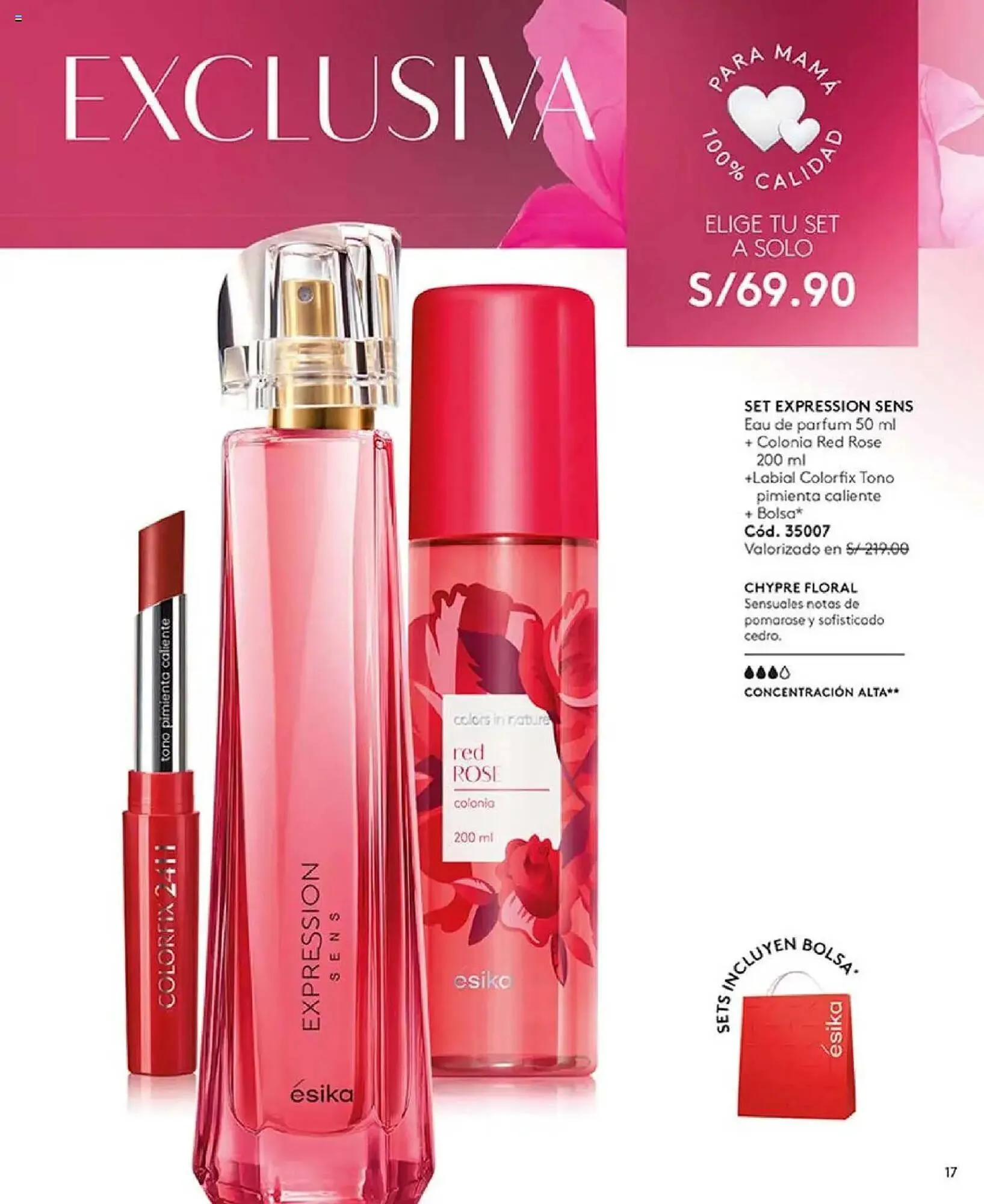 Catalogo de Catálogo Ésika 24 de marzo al 15 de mayo 2025 - Pag 17