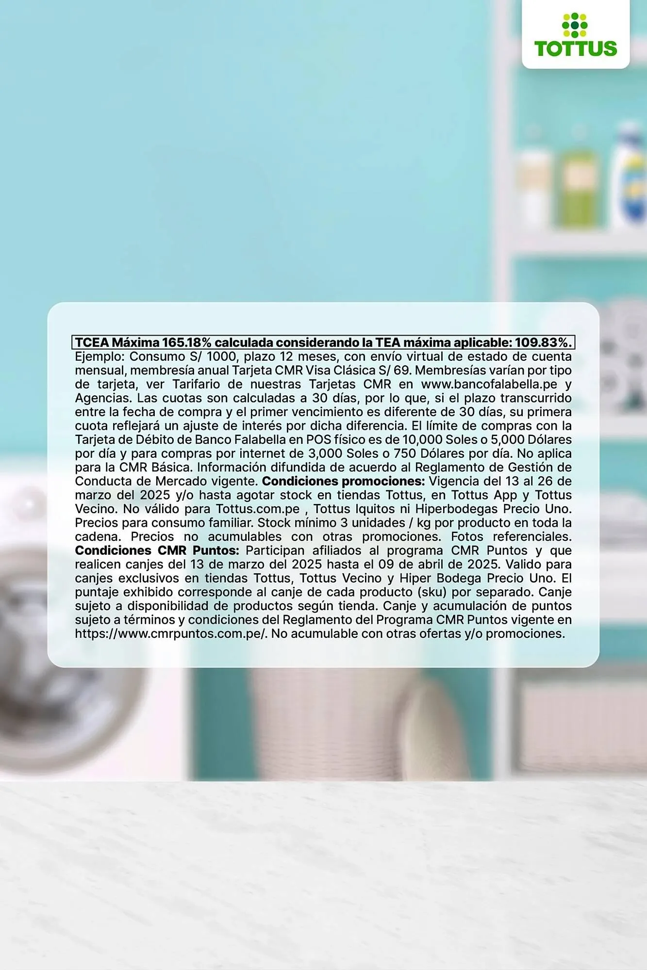 Catalogo de Catálogo Tottus 17 de marzo al 26 de marzo 2025 - Pag 12
