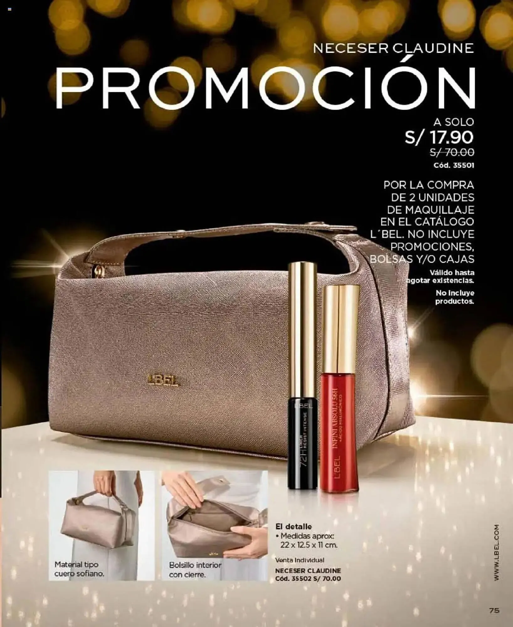 Catalogo de Catálogo L'Bel 16 de octubre al 31 de diciembre 2025 - Pag 75