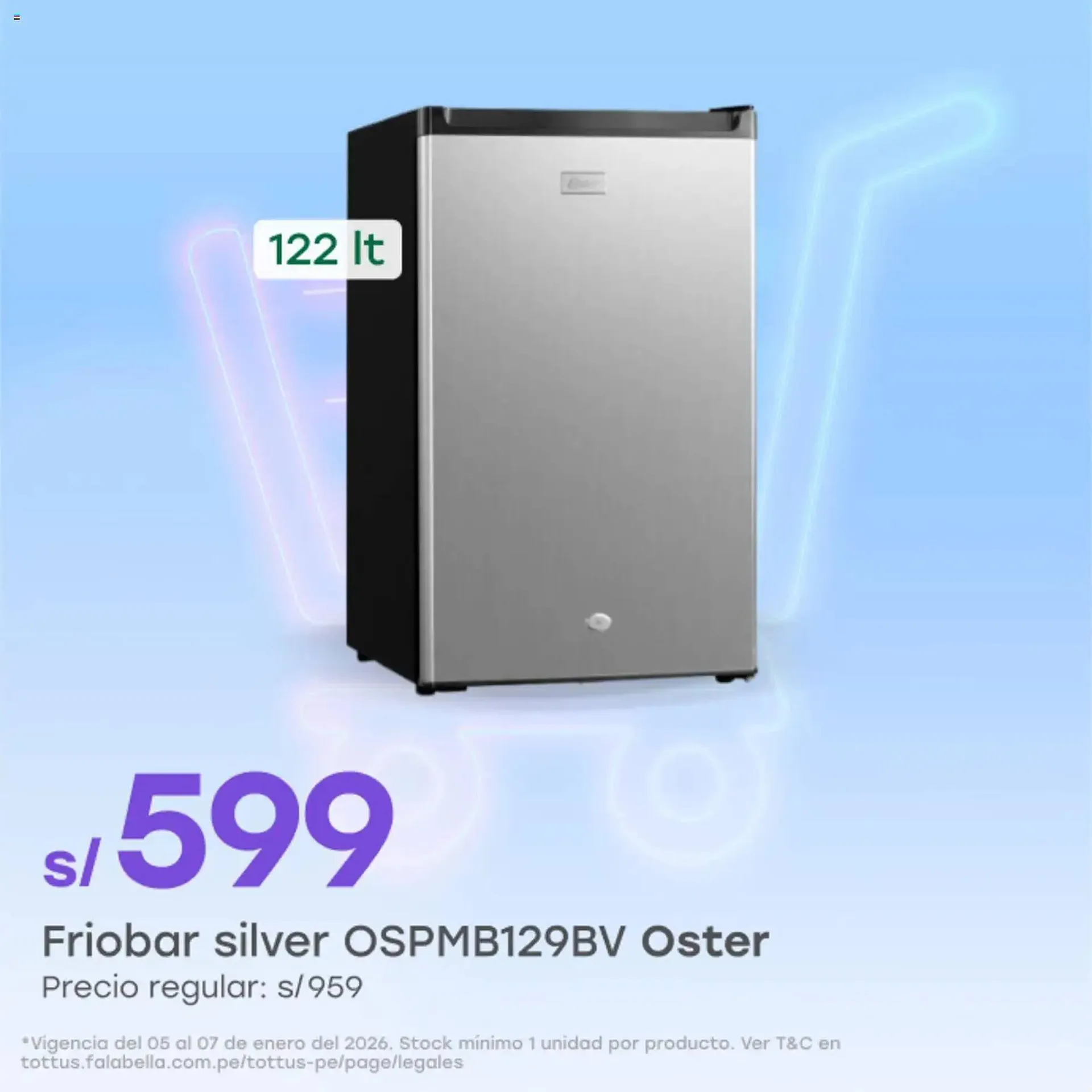 Catalogo de Catálogo Tottus 5 de enero al 8 de enero 2026 - Pag 1