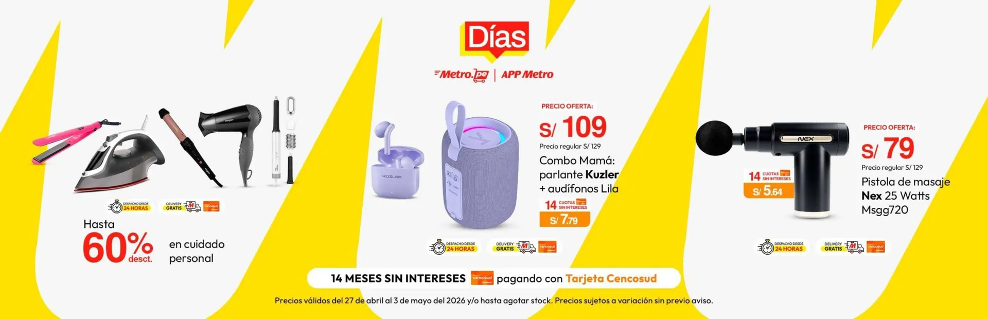 Catalogo de Catálogo Metro 27 de abril al 3 de mayo 2026 - Pag 1