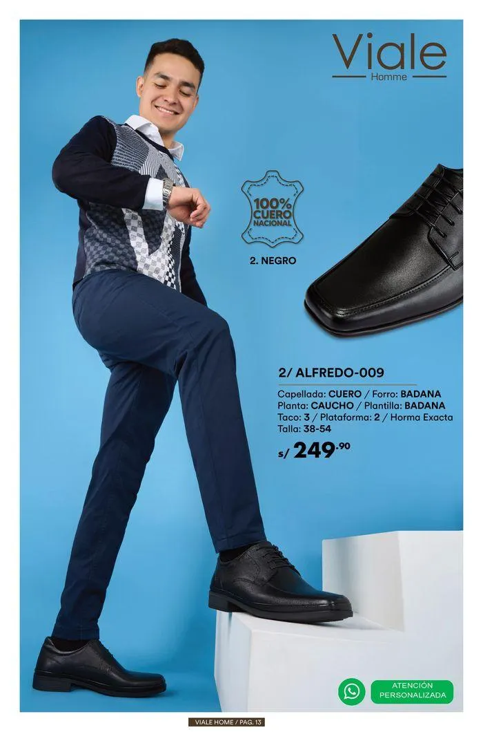 Catalogo de Calzados de Caballeros 11 de julio al 31 de julio 2024 - Pag 13