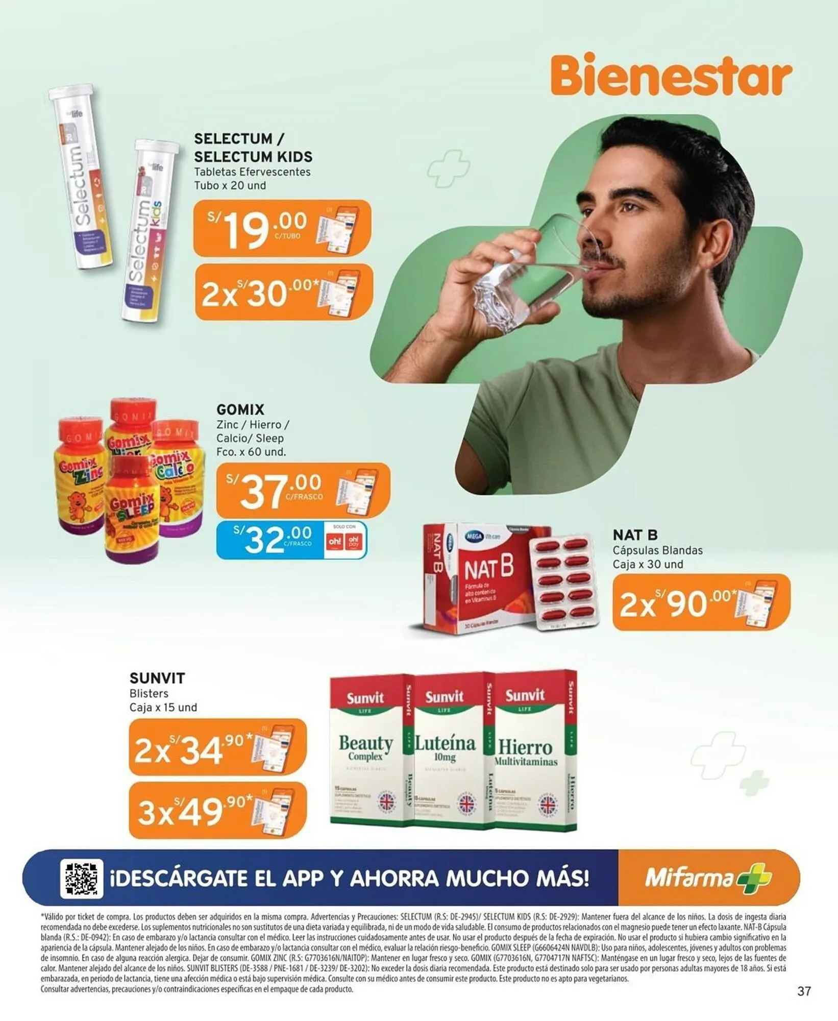 Catalogo de Catálogo Mifarma 2 de agosto al 31 de agosto 2024 - Pag 37