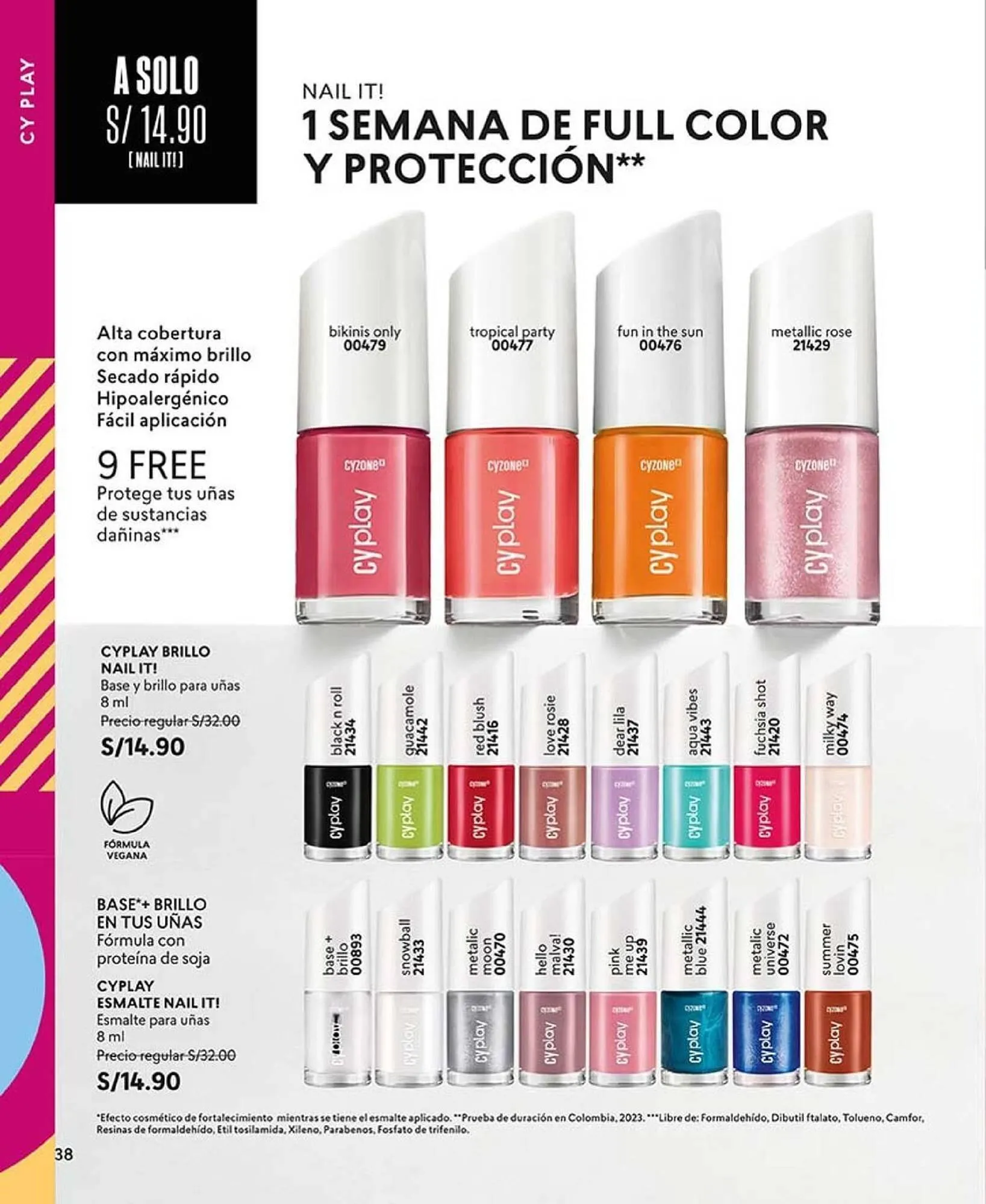 Catalogo de Catálogo Cyzone 15 de abril al 30 de abril 2025 - Pag 38