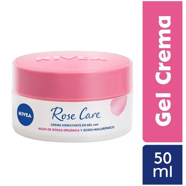 Crema Hidratante Micellar NIVEA con Agua de Rosas Orgánica Pote 50ml