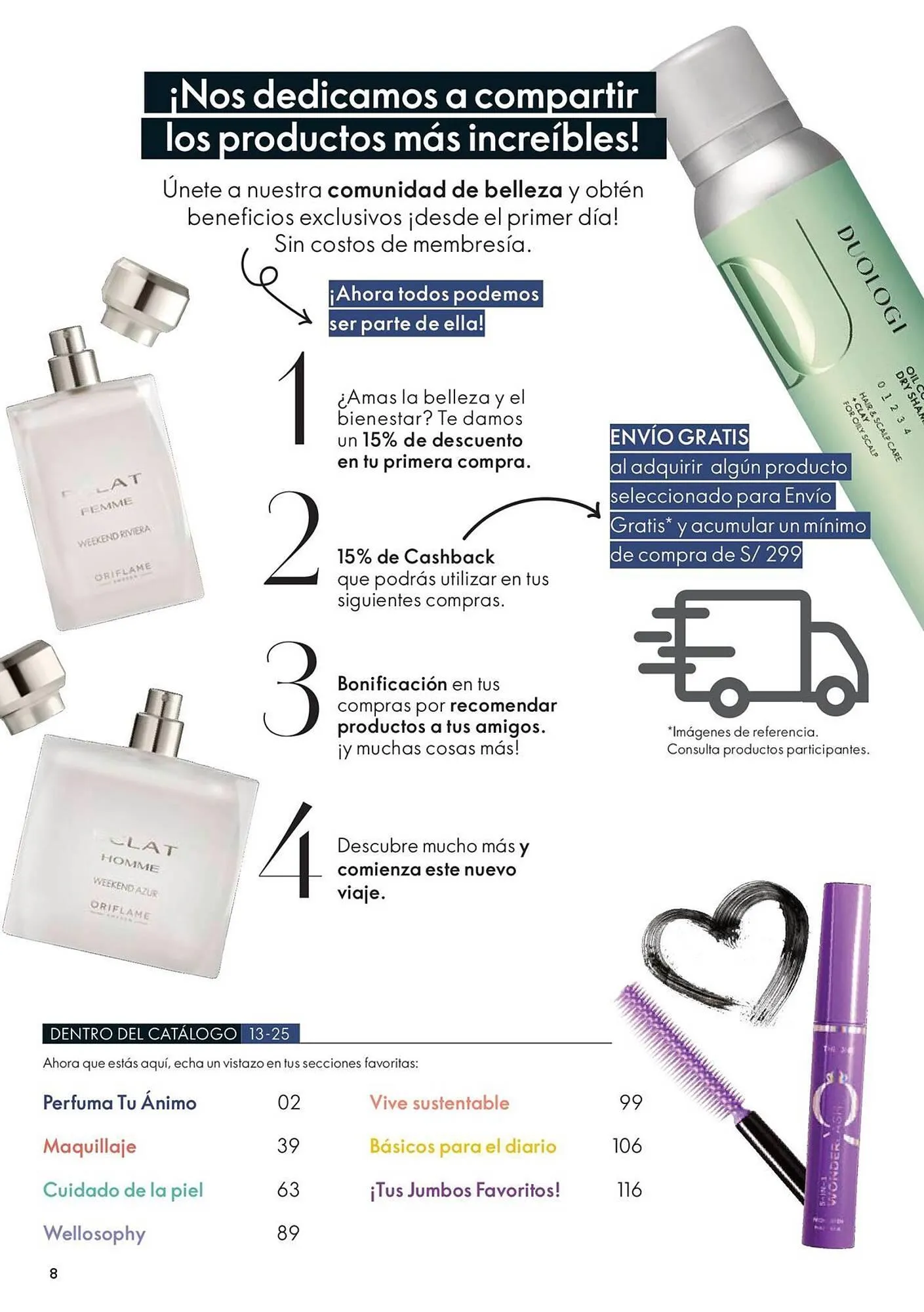 Catalogo de Catálogo Oriflame 13 de setiembre al 3 de octubre 2025 - Pag 8