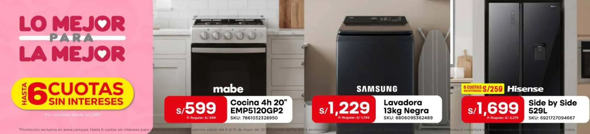 Catalogo de Catálogo Carsa 6 de mayo al 10 de mayo 2026 - Pag 1
