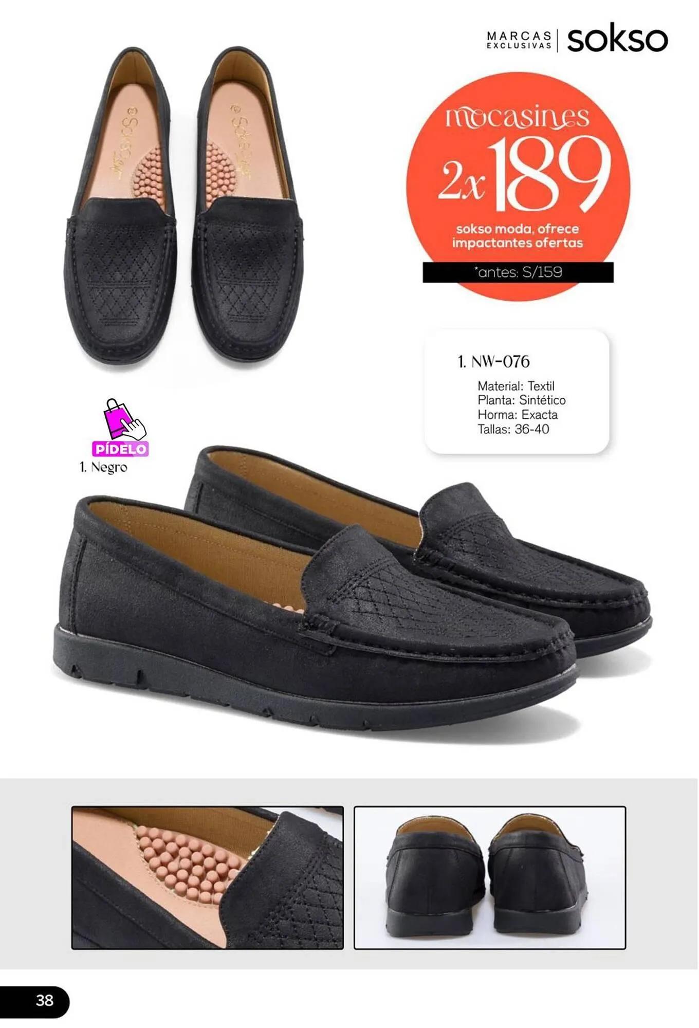 Catalogo de Catálogo Sokso 25 de setiembre al 2 de noviembre 2025 - Pag 38
