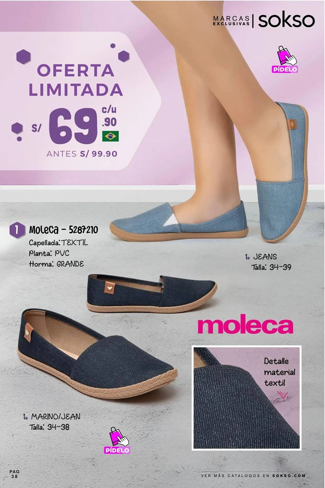 Catalogo de Catálogo Sokso 23 de junio al 13 de julio 2025 - Pag 38