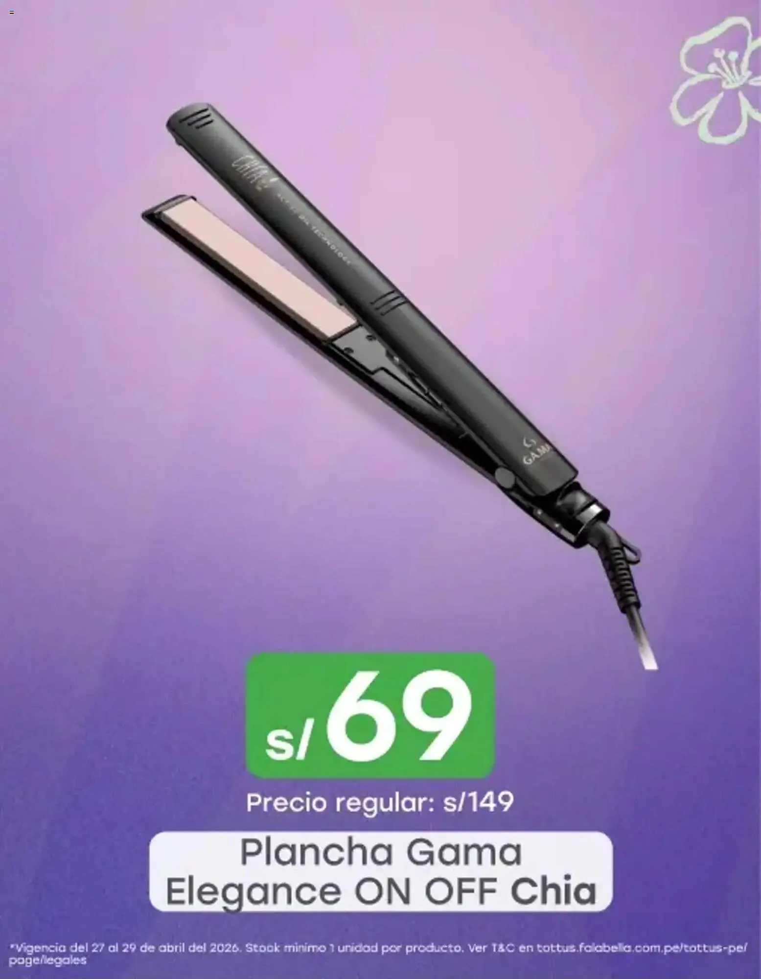 Catalogo de Catálogo Tottus 27 de abril al 30 de abril 2026 - Pag 1