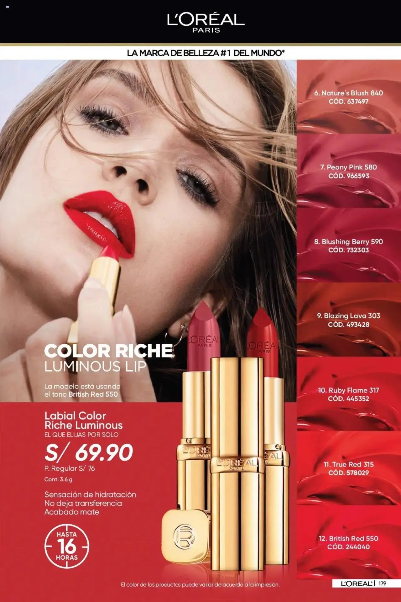 Catalogo de Azzorti -Campaña 12 8 de julio al 31 de diciembre 2024 - Pag 181