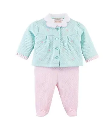 Conjunto Chaqueta, Body y Pantalón Acolchado | Colección Rose Garden