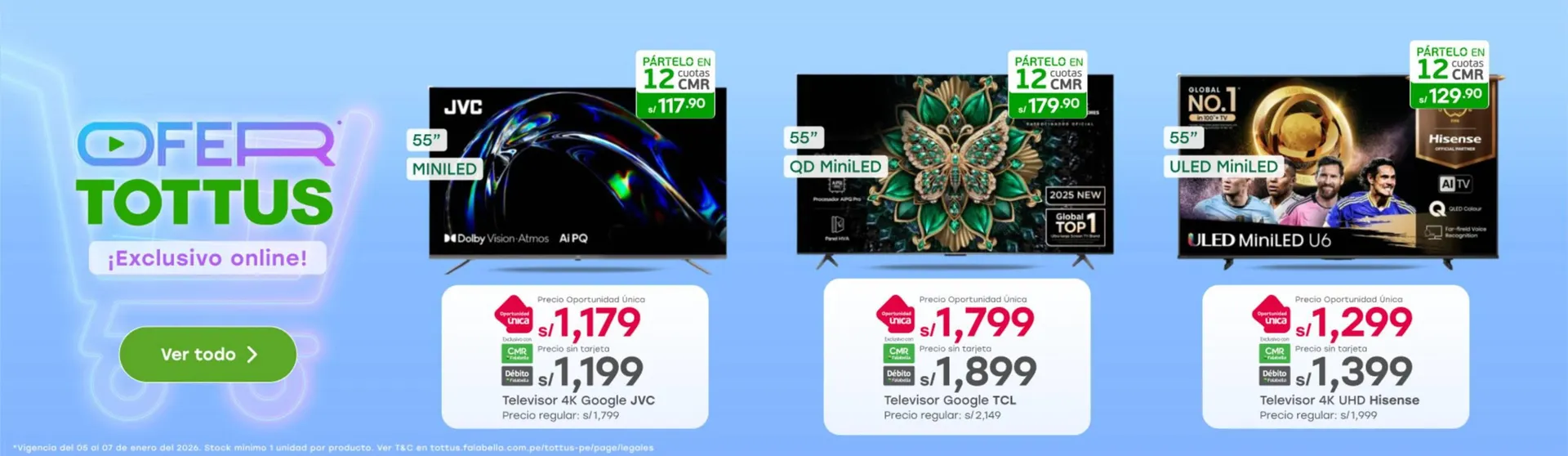 Catalogo de Catálogo Tottus 5 de enero al 7 de enero 2026 - Pag 1