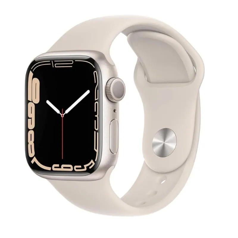 Apple Watch Series 7 45mm GPS Aluminio Starlight Reacondicionado A2474
