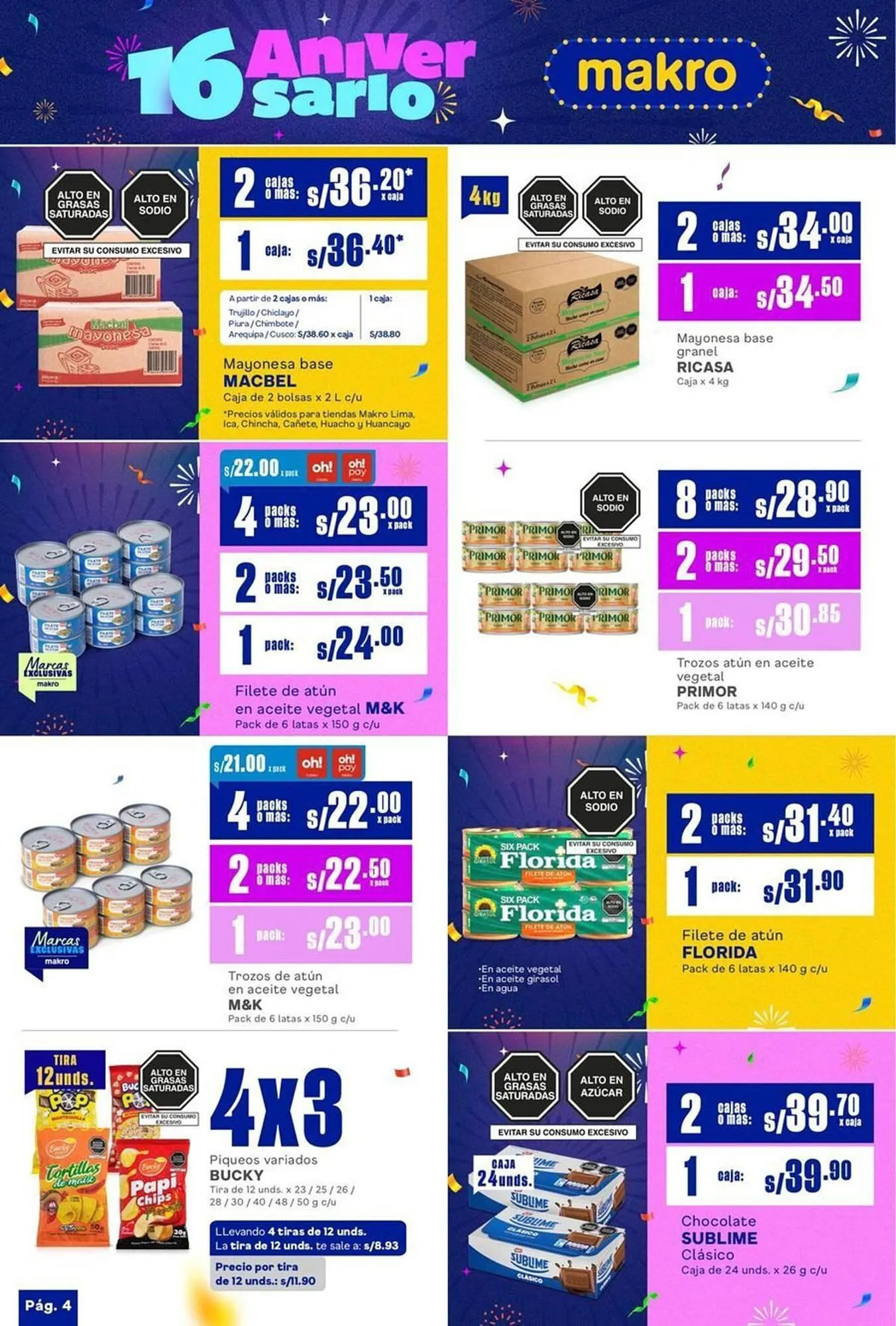 Catalogo de Catálogo Makro 17 de julio al 30 de julio 2025 - Pag 6