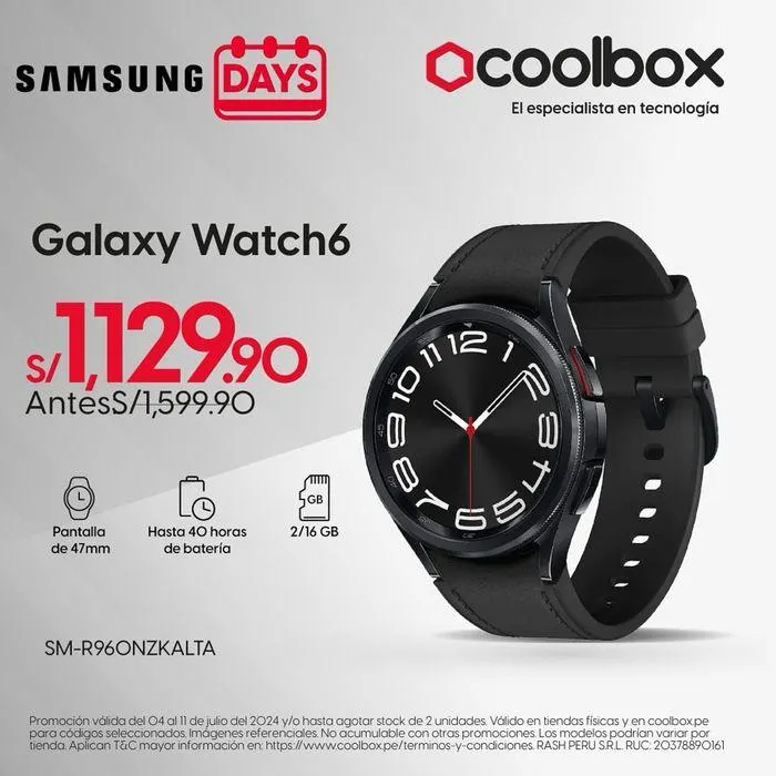 Catalogo de Samsung Days 9 de julio al 11 de julio 2024 - Pag 13