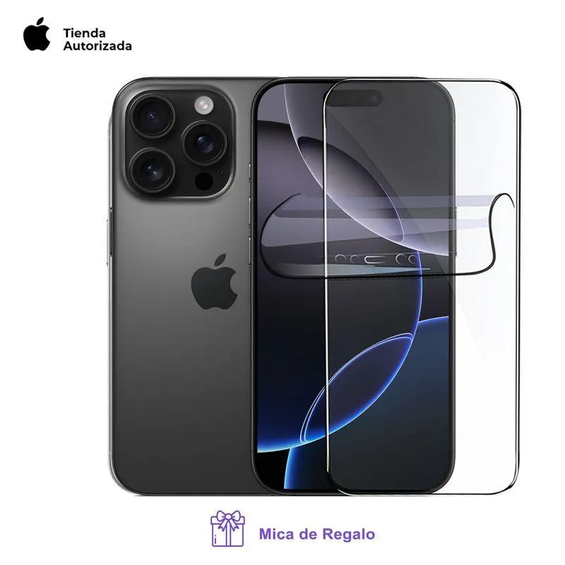 Iphone 16 Pro 256Gb Esim Black Titanium + Mica Hidrogel