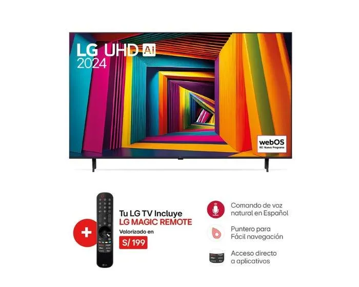 Televisor LG Smart TV 98" 4K UHD 98UT9050PSA