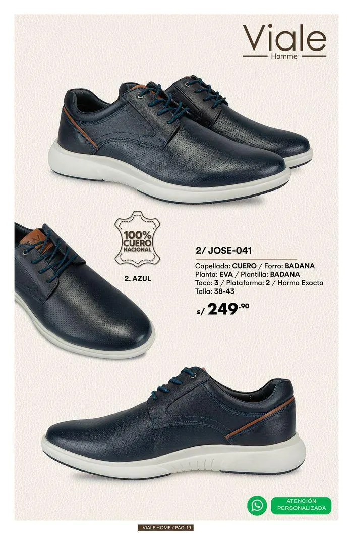 Catalogo de Calzados de Caballeros  11 de julio al 31 de julio 2024 - Pag 19