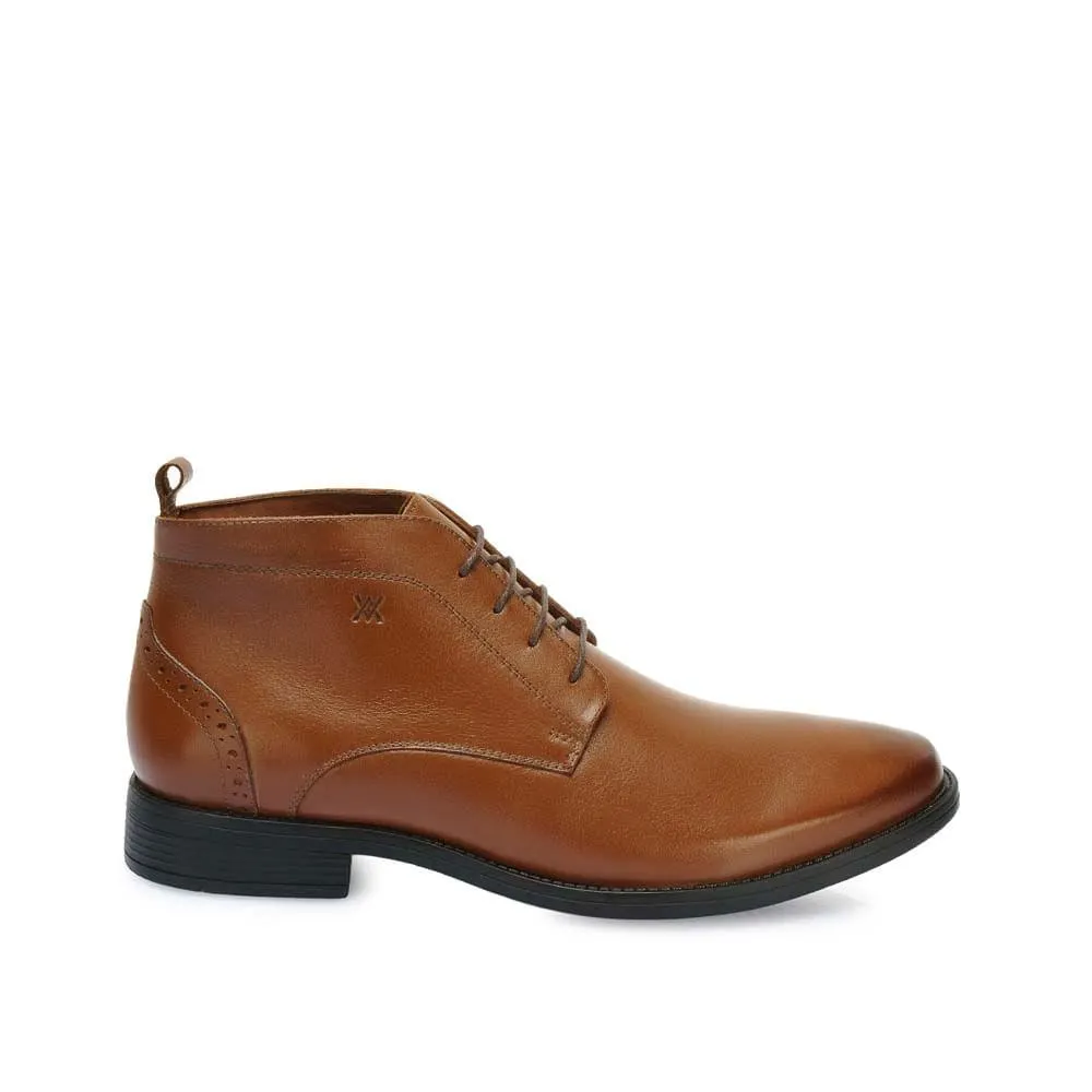 Botín Derby Casual MATEO-2519 Toffe Viale Homme Cuero