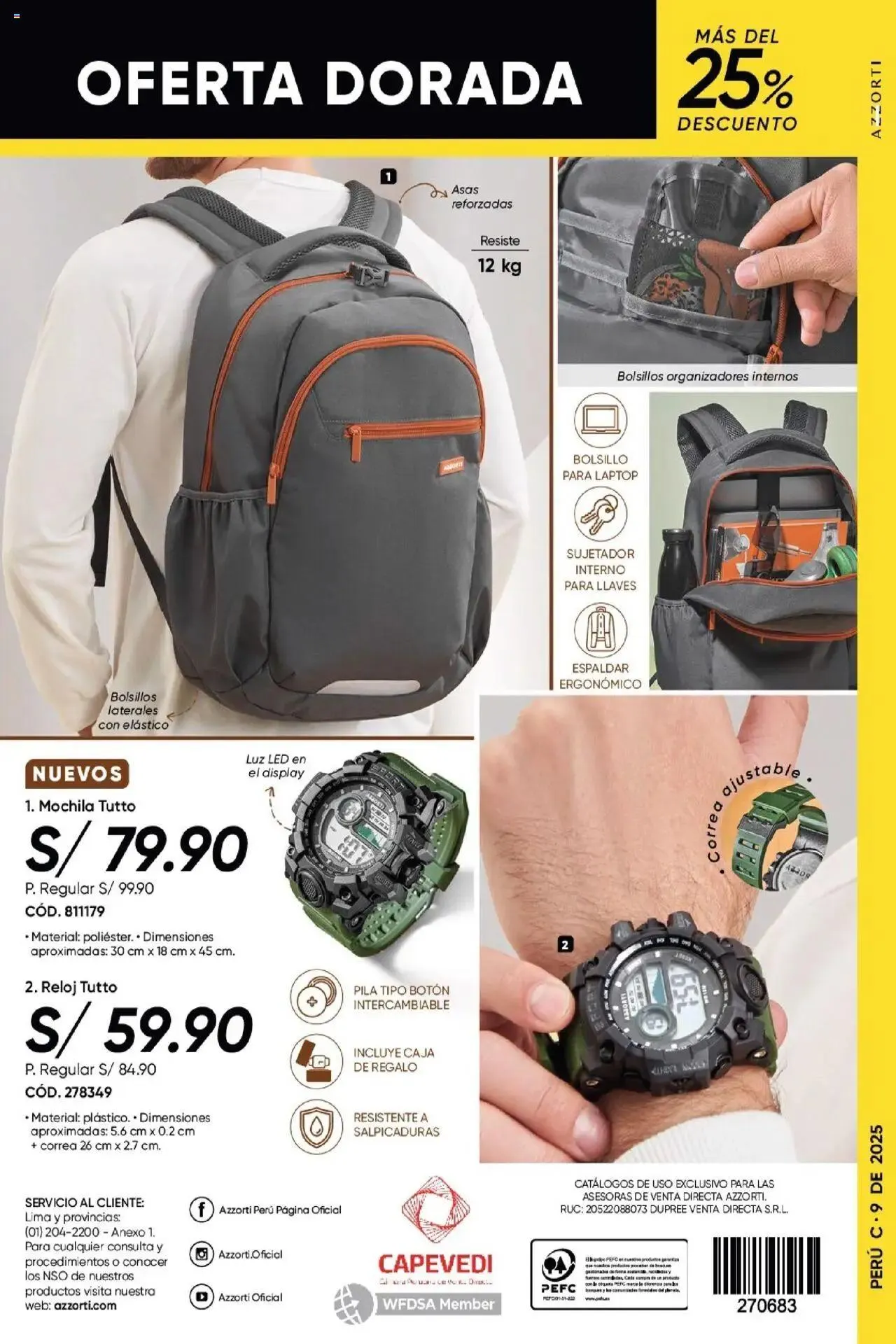 Catalogo de Azzorti - Campaña 08 8 de mayo al 31 de mayo 2025 - Pag 260