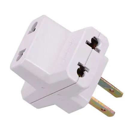 Enchufe plano triple Universal 6a Werken