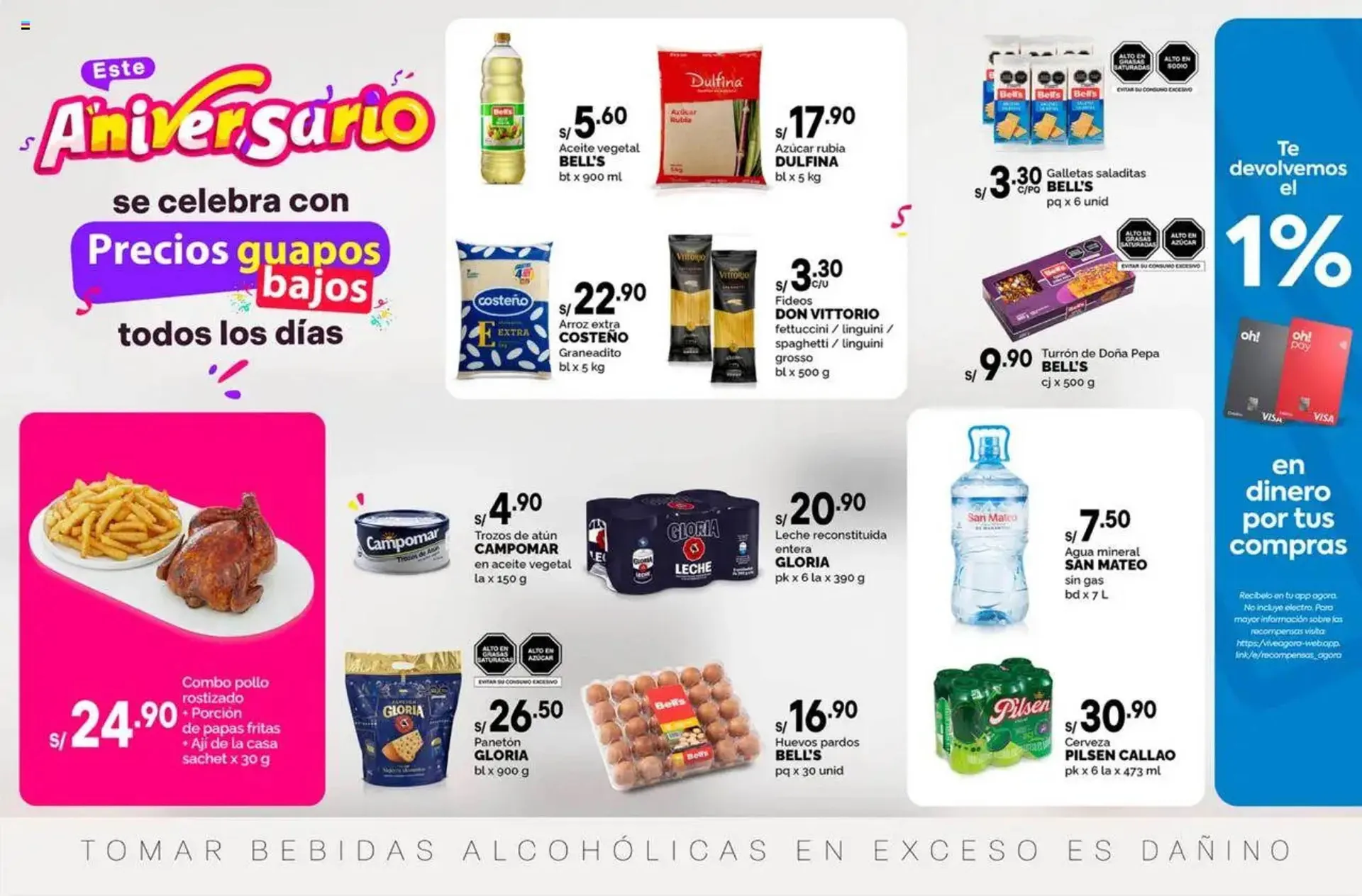 Catalogo de Catálogo Plaza Vea 16 de octubre al 19 de octubre 2025 - Pag 1
