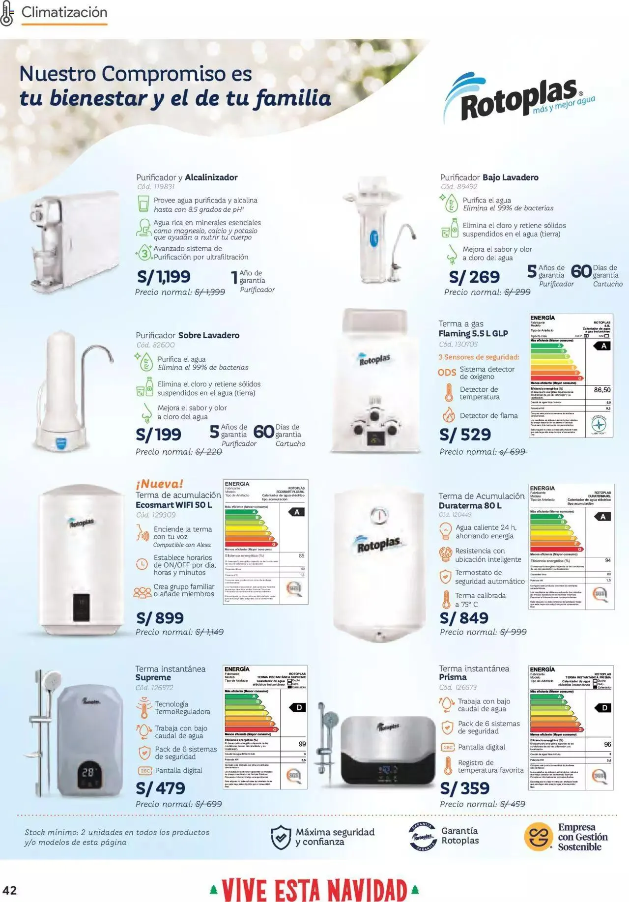 Catalogo de Catálogo Hiraoka 12 de diciembre al 31 de diciembre 2023 - Pag 42