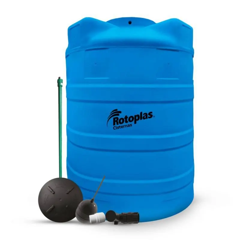 Cisterna de Agua Rotoplas 2000L + Accesorios
