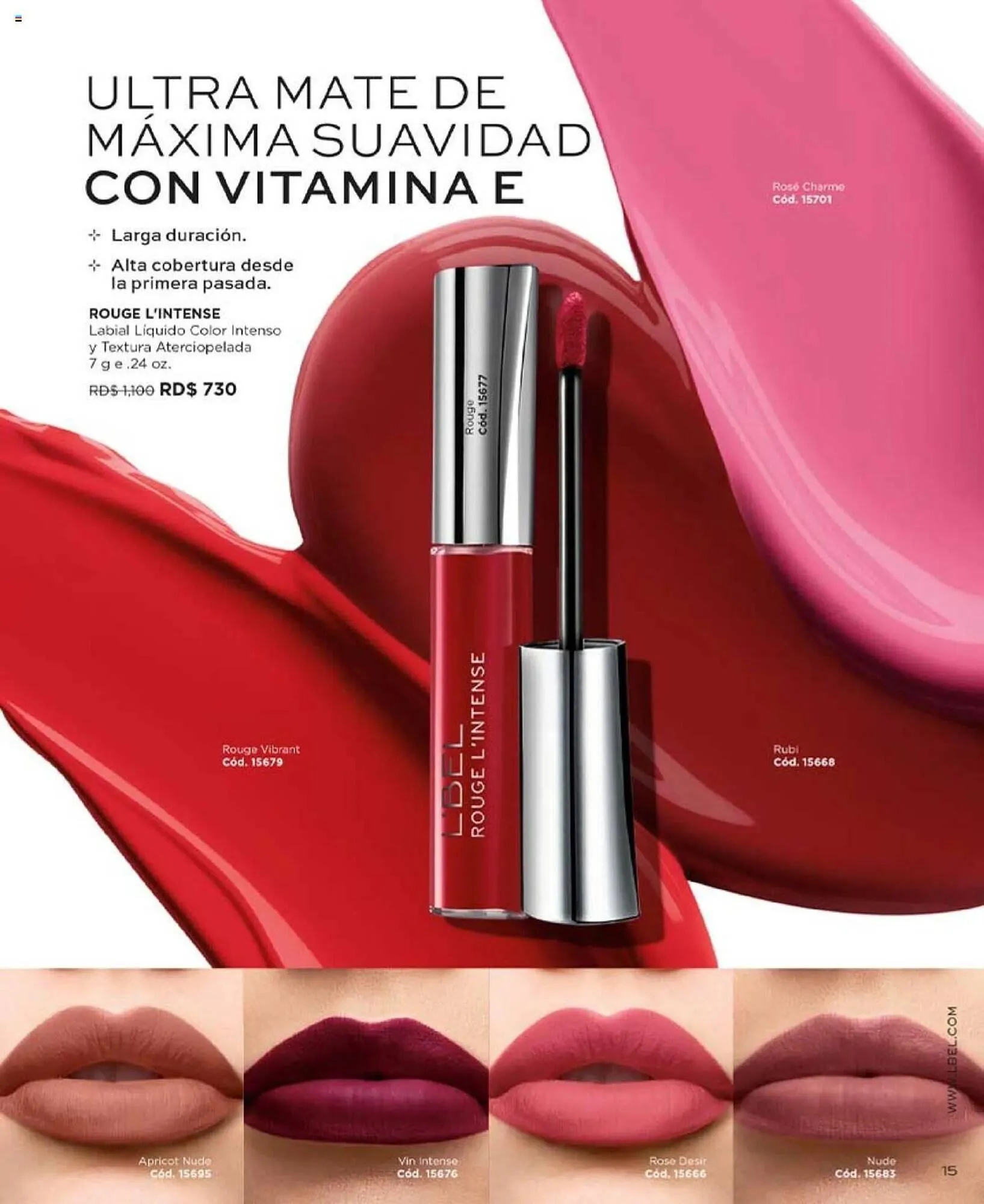 Catalogo de Catálogo L'Bel 1 de enero al 27 de enero 2024 - Pag 15